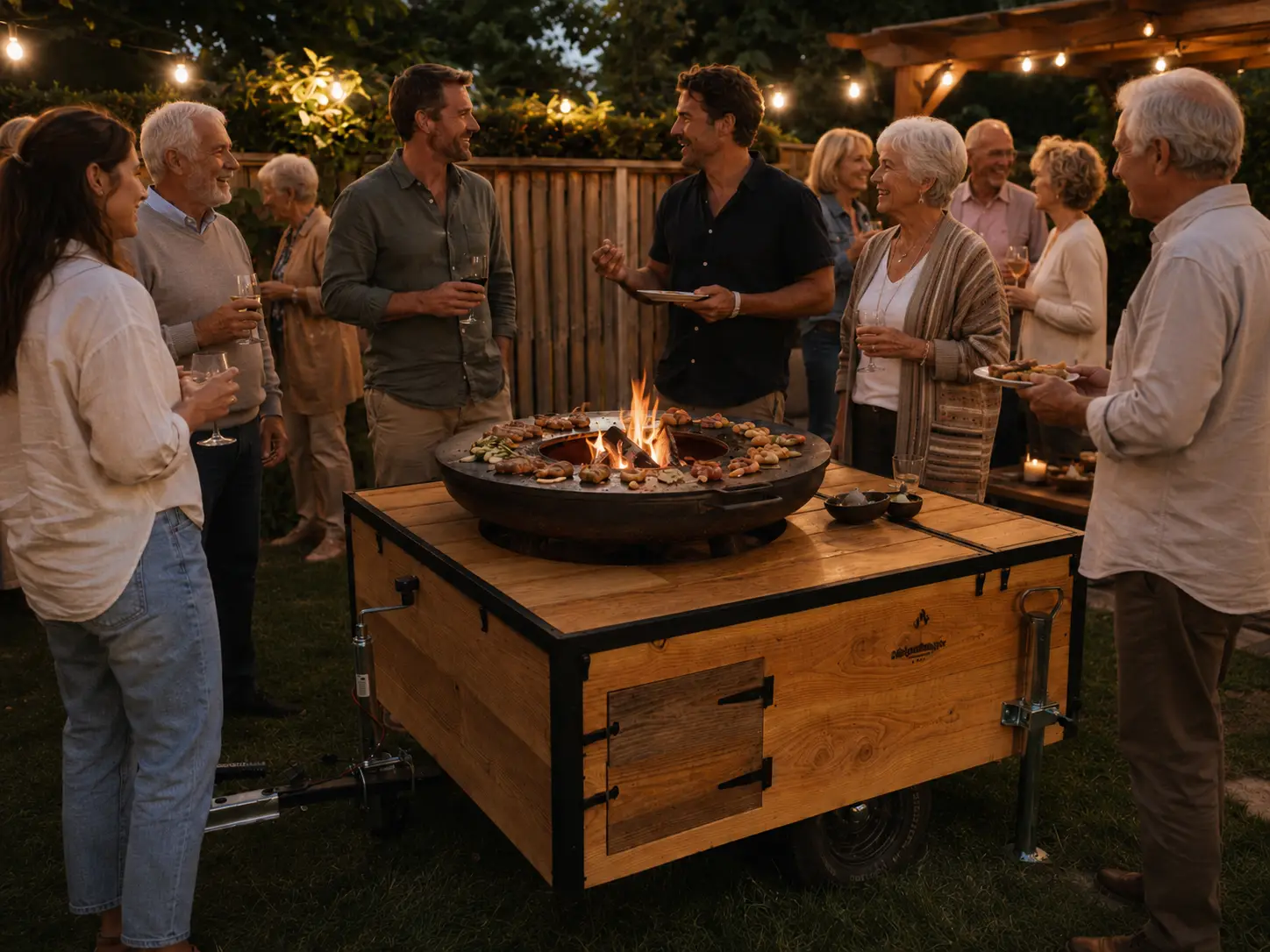 Familiefeest rondom de BBQ plancha